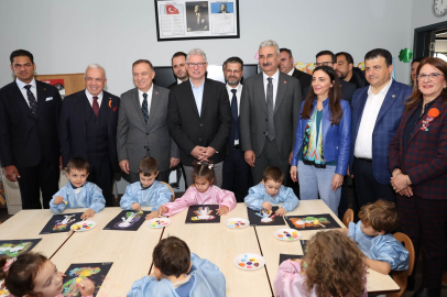 Nilüfer Belediyesi Kerem Özdilek Kreş ve Gündüz Bakımevi açıldı