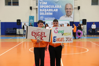 Bursa Nilüfer’de engeller sporla aşıldı