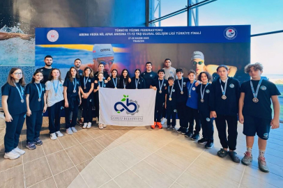 ‘ÇBSK Yüzme Takımı’ndan Trabzon’da tarihi başarı    