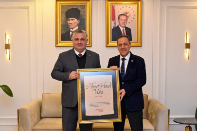 Başkan Gürel’den Vali Usta’ya ‘Hayırlı olsun’ ziyareti