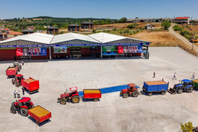 Kocaeli’de çiftçinin emeği bu merkezde korunacak!